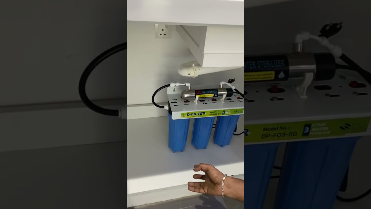 ENAGIC Pre-filter System for Dubai/ UAE #dubai #tapwater #uaelife #waterfilter