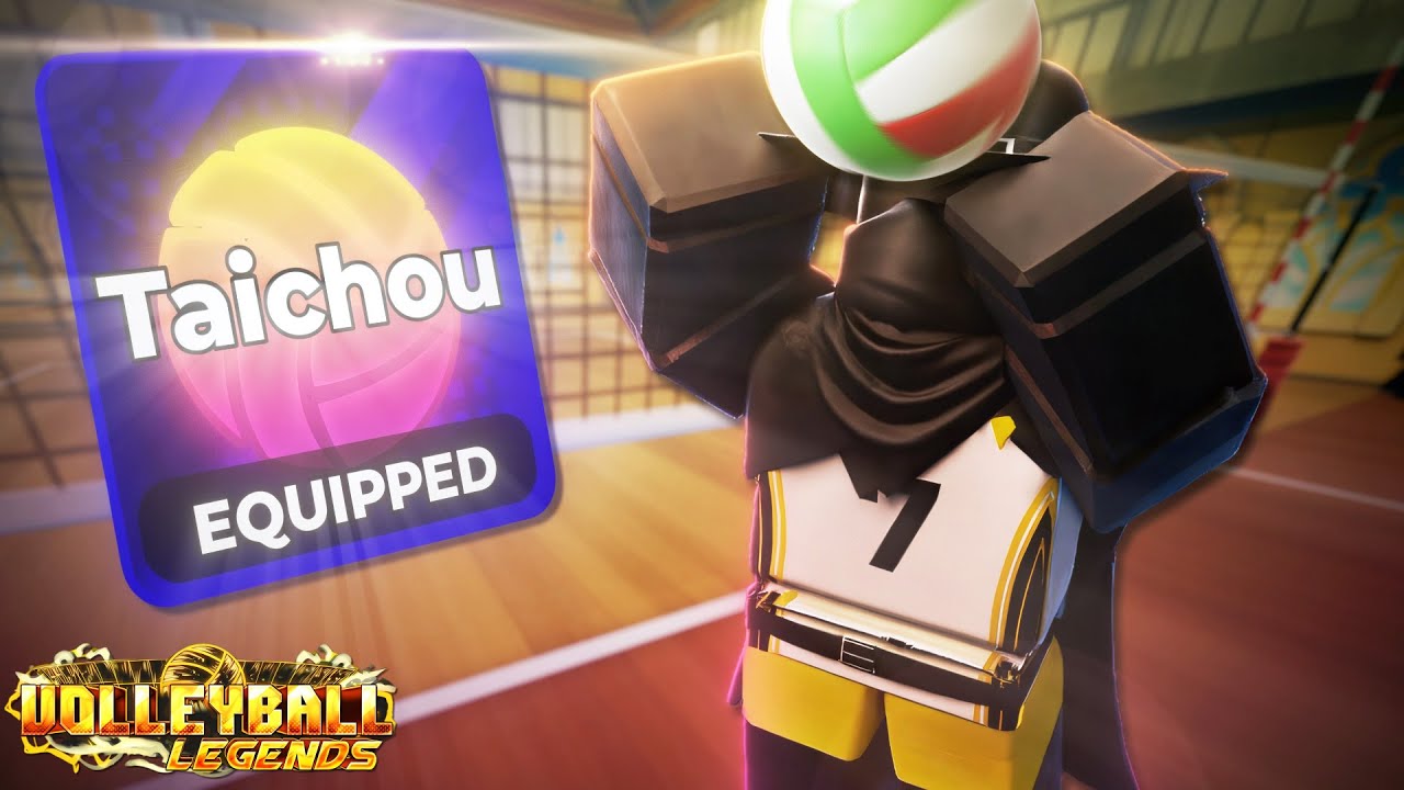 I MASTERED THE BEST 2v2 SETTER TAICHOU IN VOLLEYBALL LEGENDS
