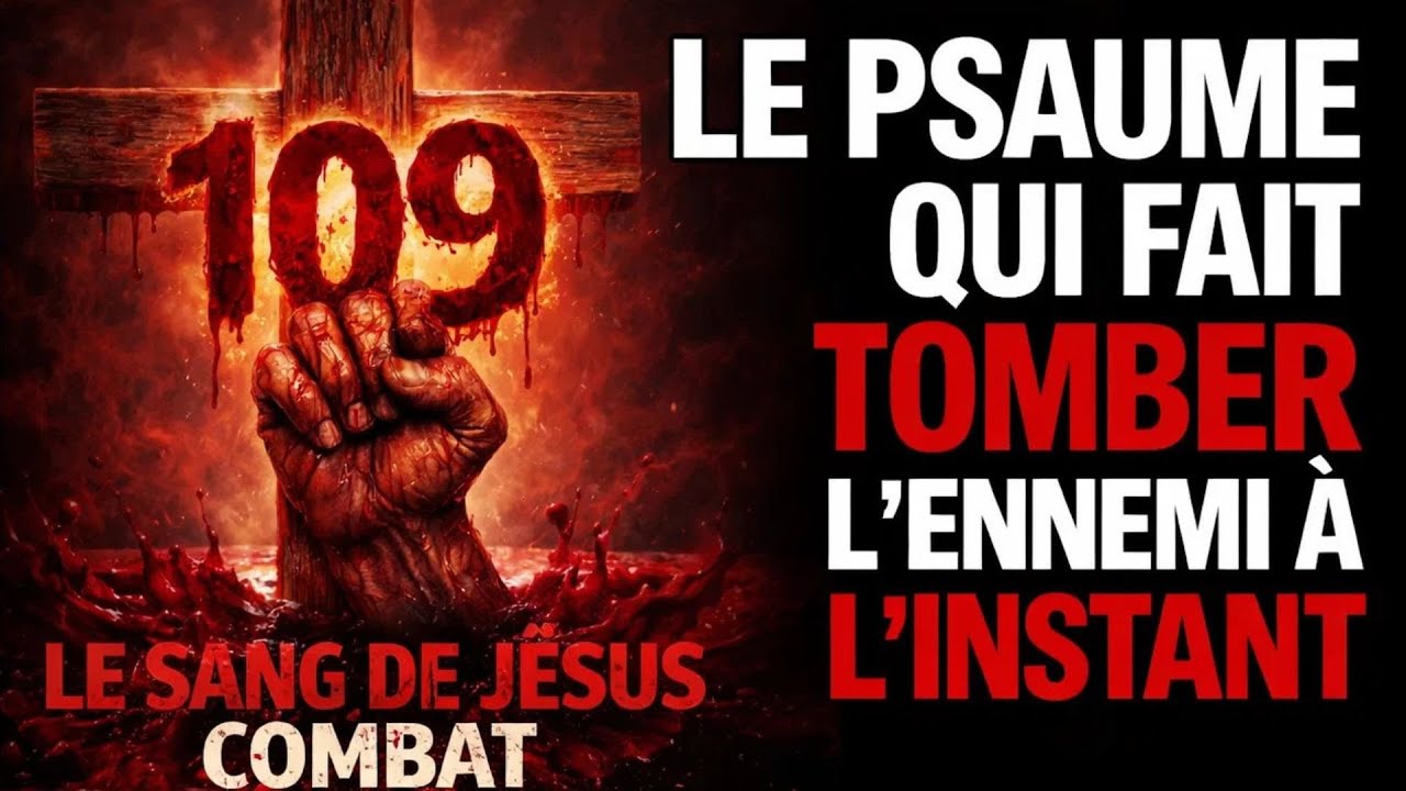 🔥 LE PSAUME PUISSANT OUBLIÉ qui 🔴 INVOQUE le SANG DE JÉSUS et EXPULSE LES DÉMONS