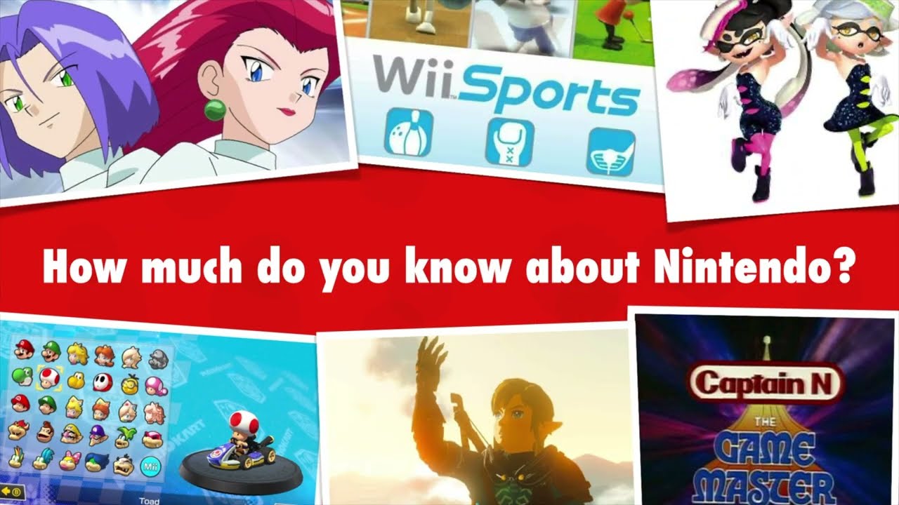 20 Question Nintendo General Knowledge Quiz!