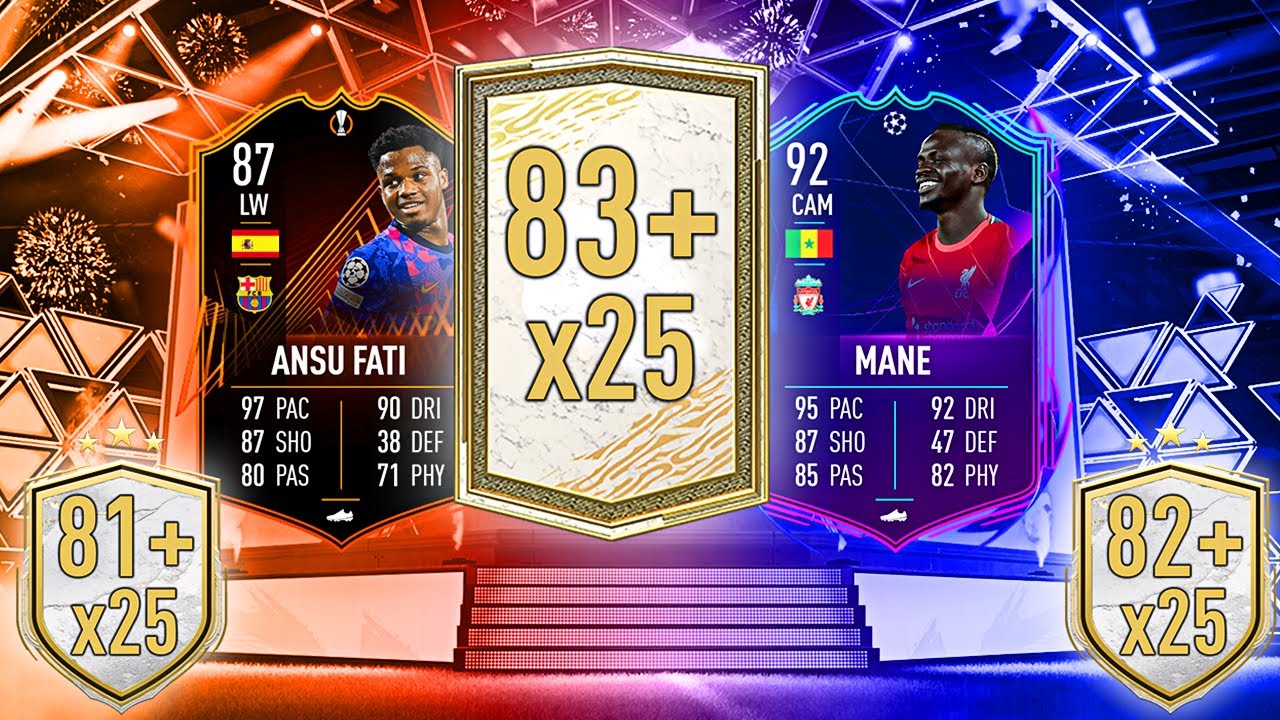 Opening TEN 81/82/83+ x25 Icon Swaps 2 Packs&hellip;