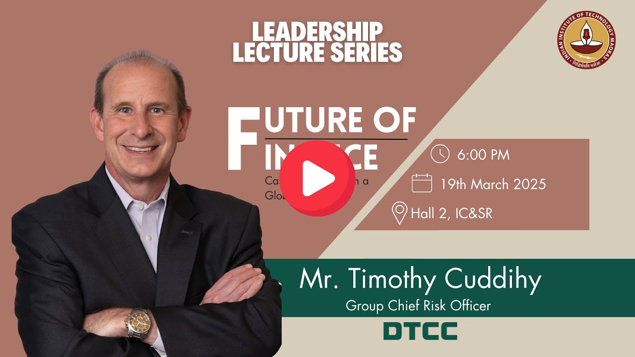 Future of Finance Career Insights from a Global Leader by Mr. Timothy Cuddihy