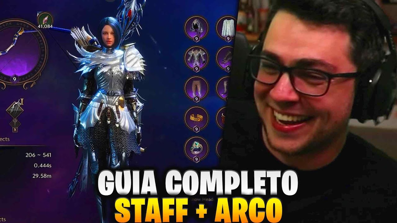 MAIS UMA BUILD PODEROSA E DIFERENCIADA PELO @joeiteevee3604 (CAJADO + ARCO) | THRONE AND LIBERTY