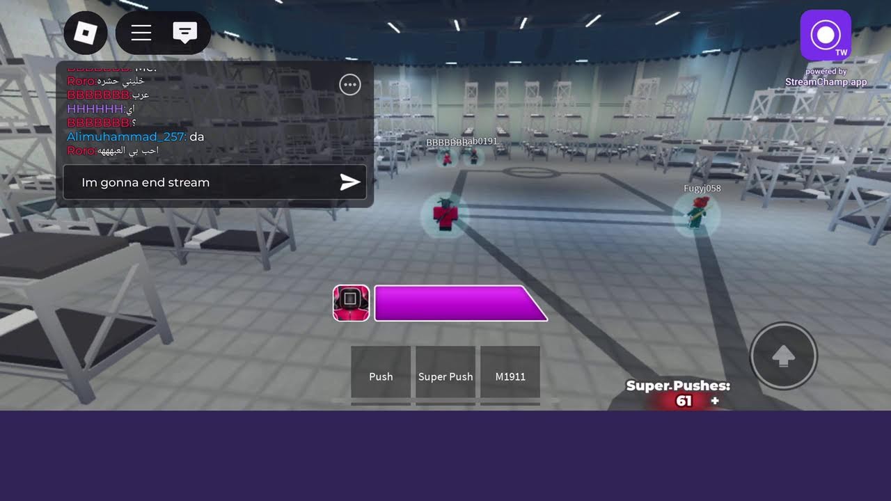Chill stream squid game roblox