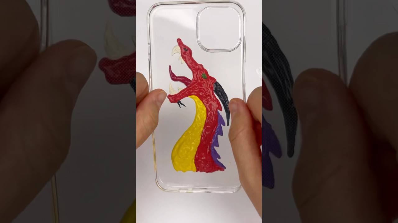 Dragon inspired by house of the dragon 🐉 #dragon #satisfying #art #satisfyingart #houseofthedragon