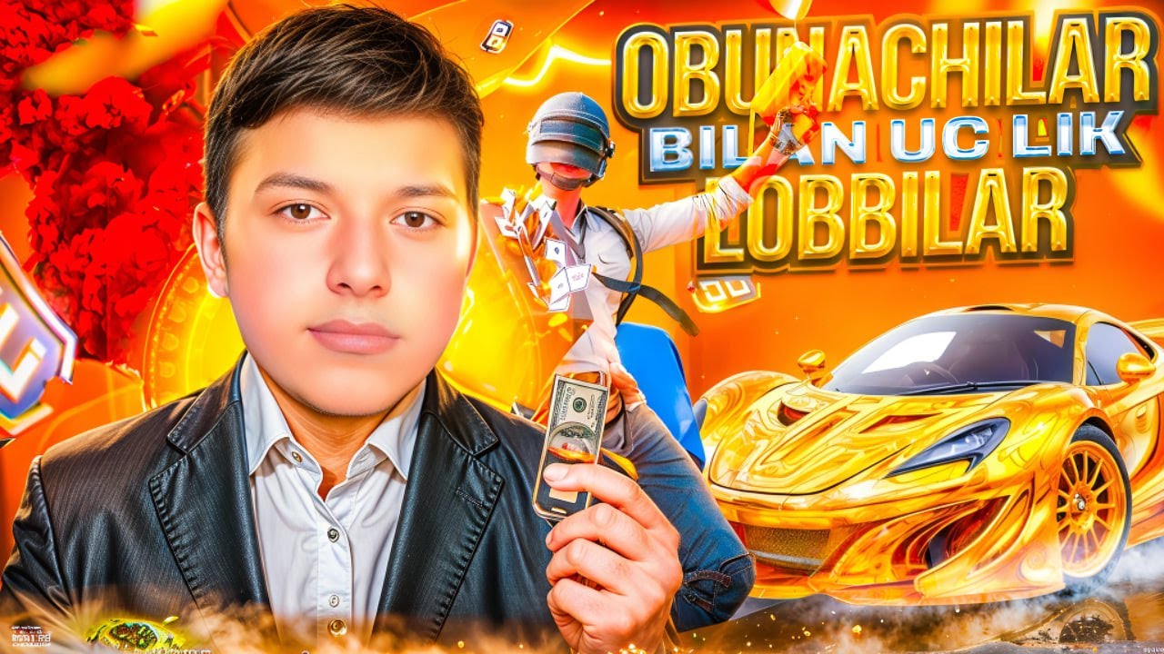 😎50K SOOON OBUNACHILAR BILAN  WOW VA UCLI LOBBILAR 💀  