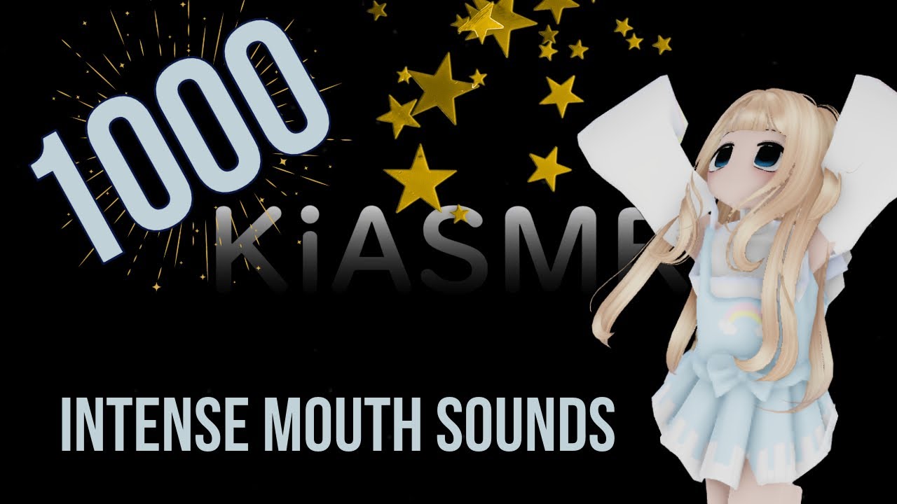 Roblox ASMR - Intense Mouth Sounds and Whispering [1000 Subs Special!]
