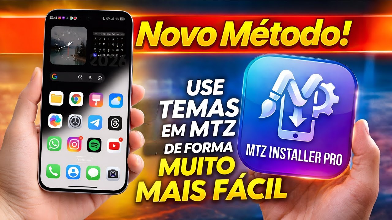 Urgente! Agora Ficou Fácil Demais - Novo Método Pra Aplicar Temas em MTZ Sem Resetar