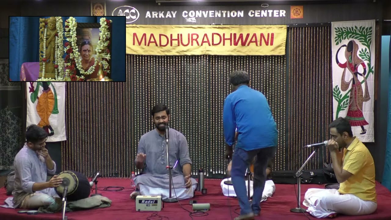 Anjani Mallajosyula Memeorial Concert- Ashwath Narayanan Vocal