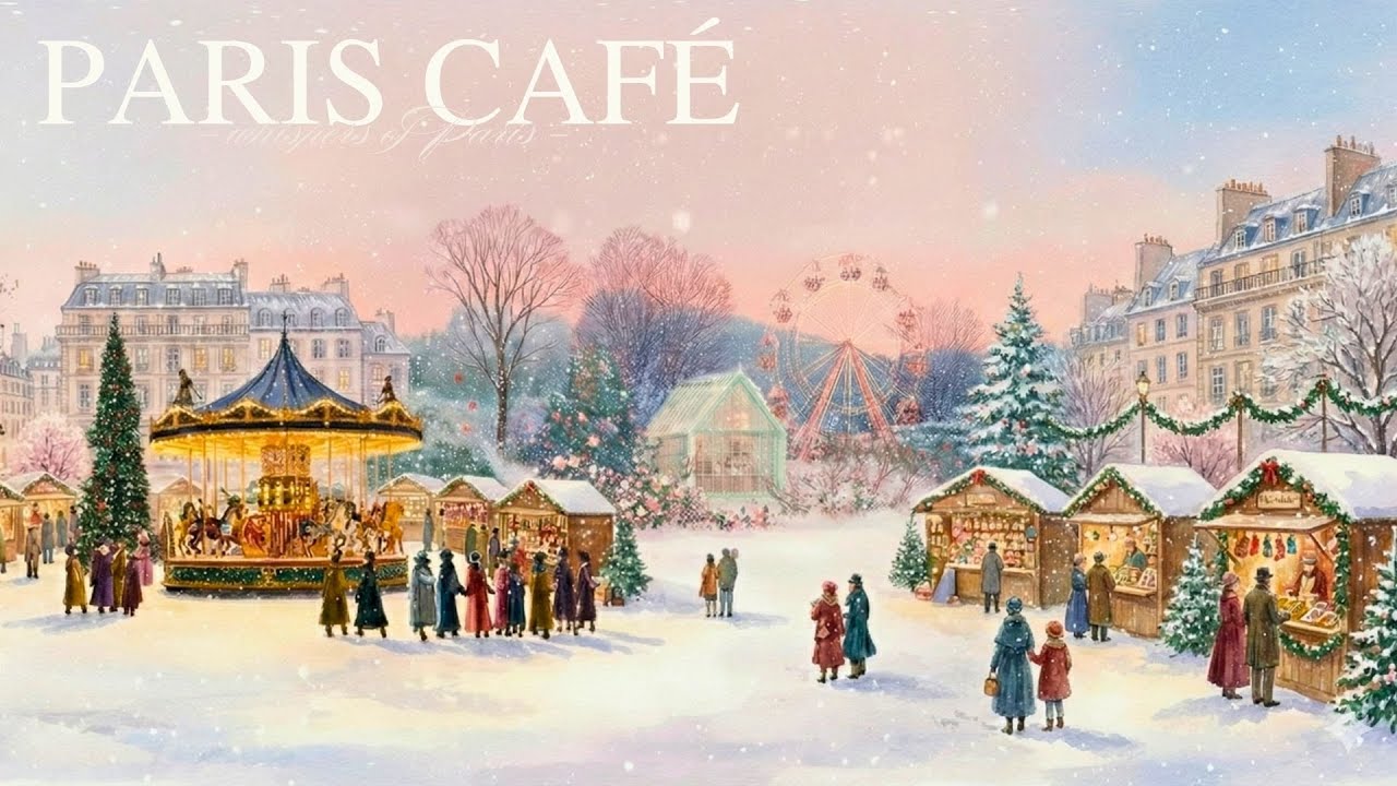 𝐏𝐀𝐑𝐈𝐒 𝐂𝐀𝐅𝐄́ 🗼 French Instrumental Music — Coffee Playlist | Morning Positive Vibes