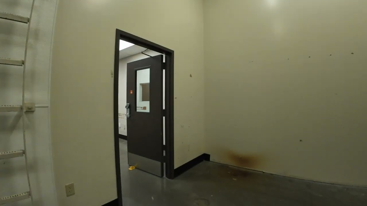 FLYING in an abandoned building