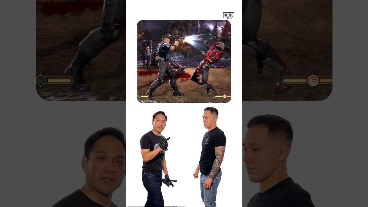How Legit is Stryker&rsquo;s Tactical Flashlight in Mortal Kombat? #short