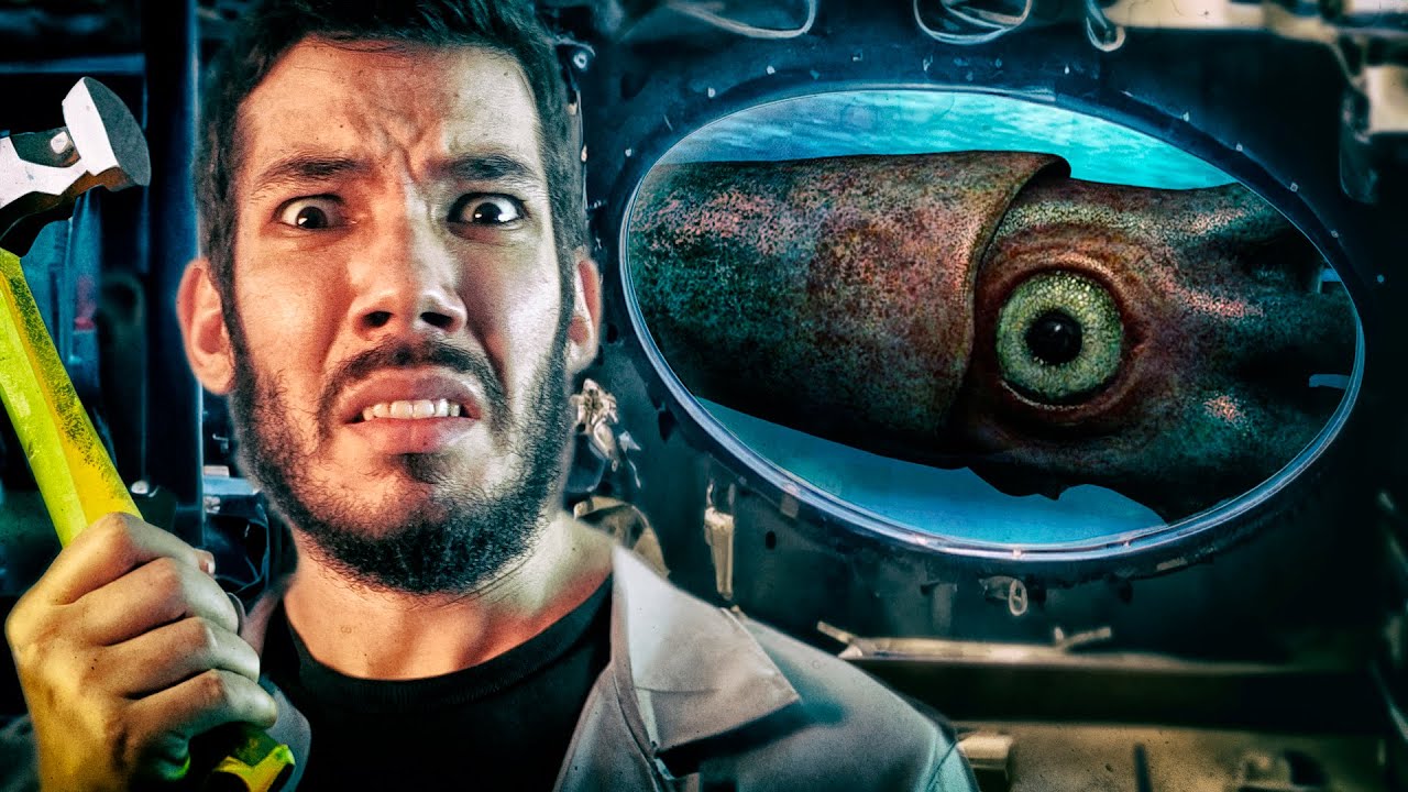 UM MONSTRO MARINHO GIGANTE... ESSE JOGO É SUPER TENSO! | Sinking Iron