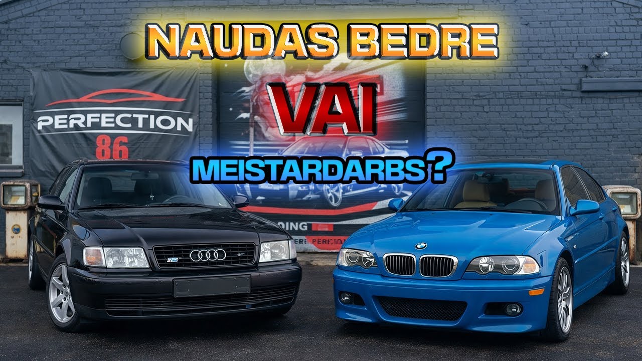 AUDI S6 PRET BMW M3 | DIVAS LEĢENDAS