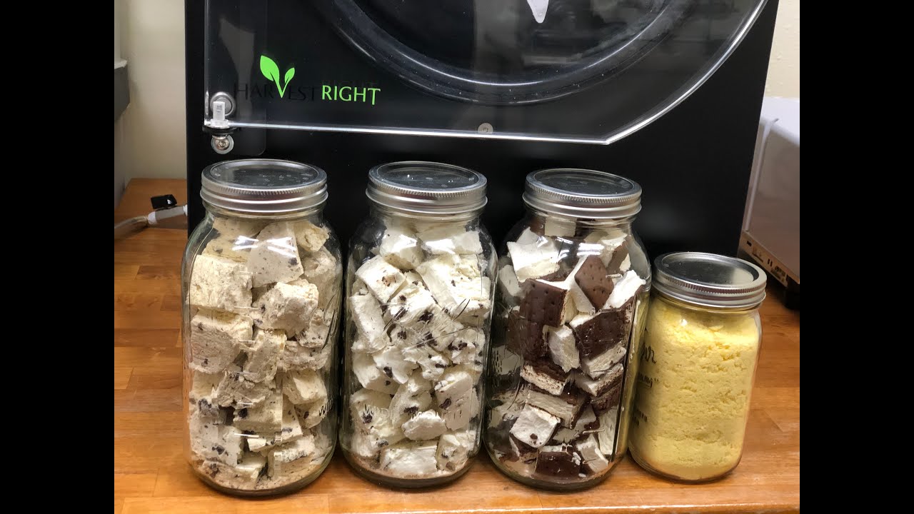 Freeze Drying Lemon Curd and Ice Cream