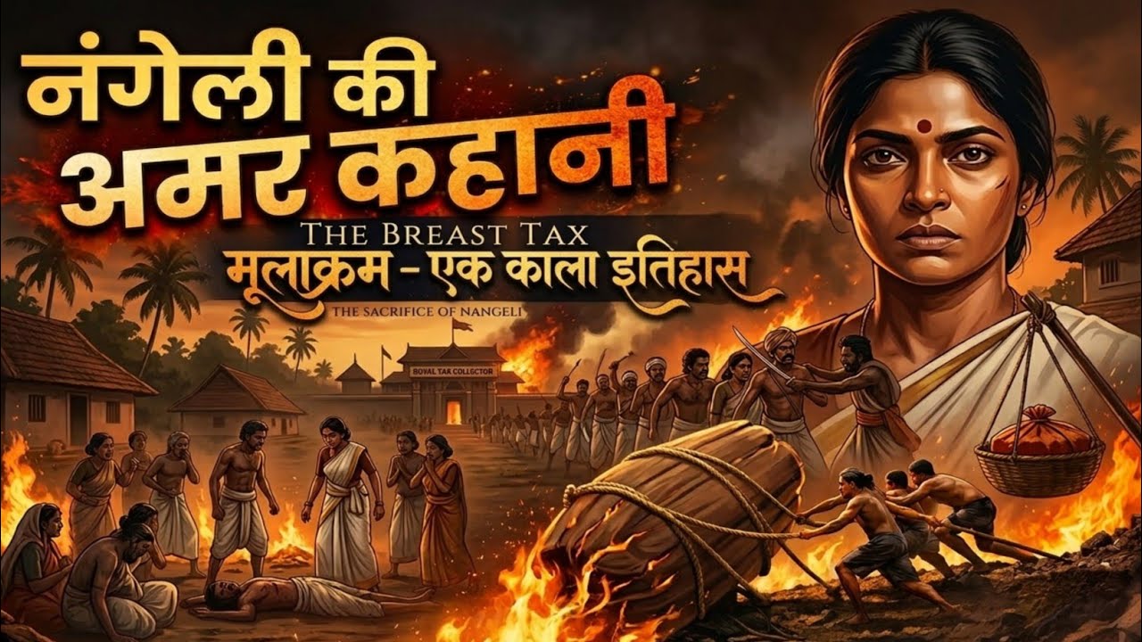 Mulakkaram: स्तनों पर लगाया गया कर | Nangeli Ki Kahani | Dark History of India 