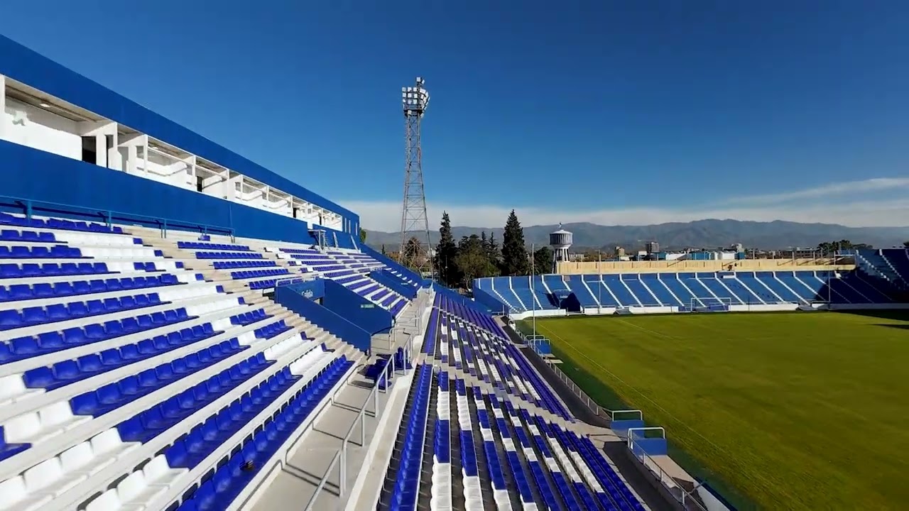 Este es el renovado estadio Feliciano Gamberte del Club Godoy Cruz