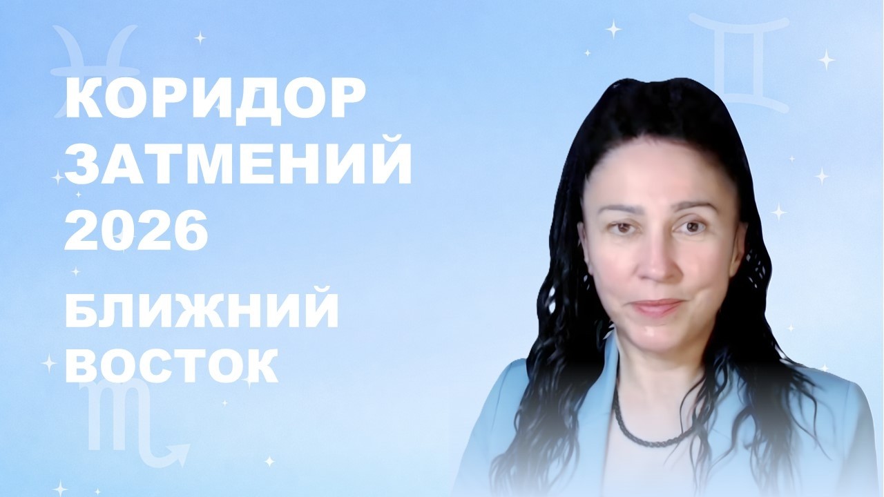 События на Ближнем Востоке: астрологический взгляд. Коридор затмений 2026