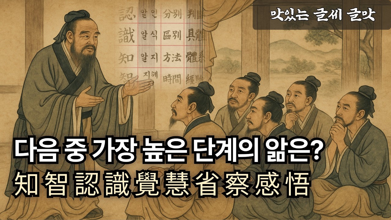 알 지, 알 인, 알 식... 도대체 무슨 차이? / 
