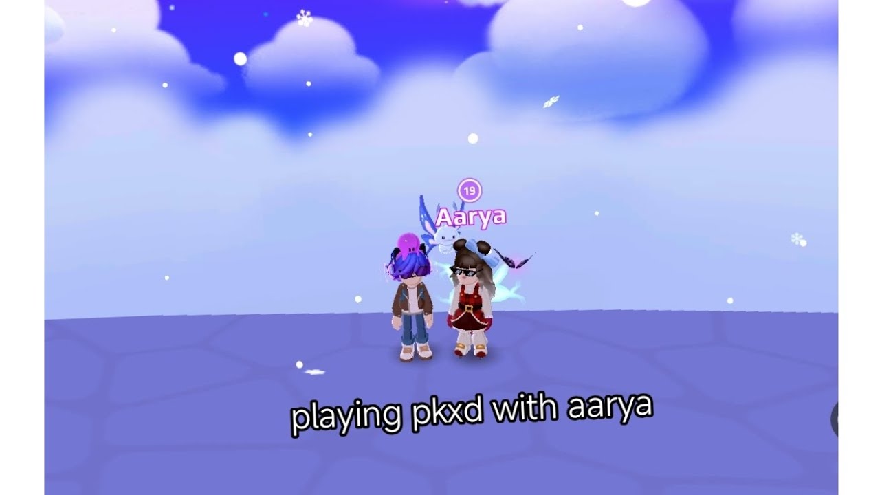Playing pkxd with aarya 