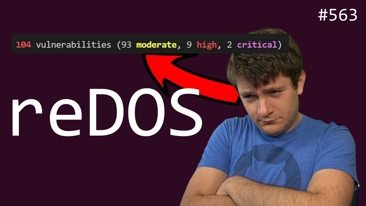 pesky reDOS and python 3.11 (intermediate) anthony explains #563