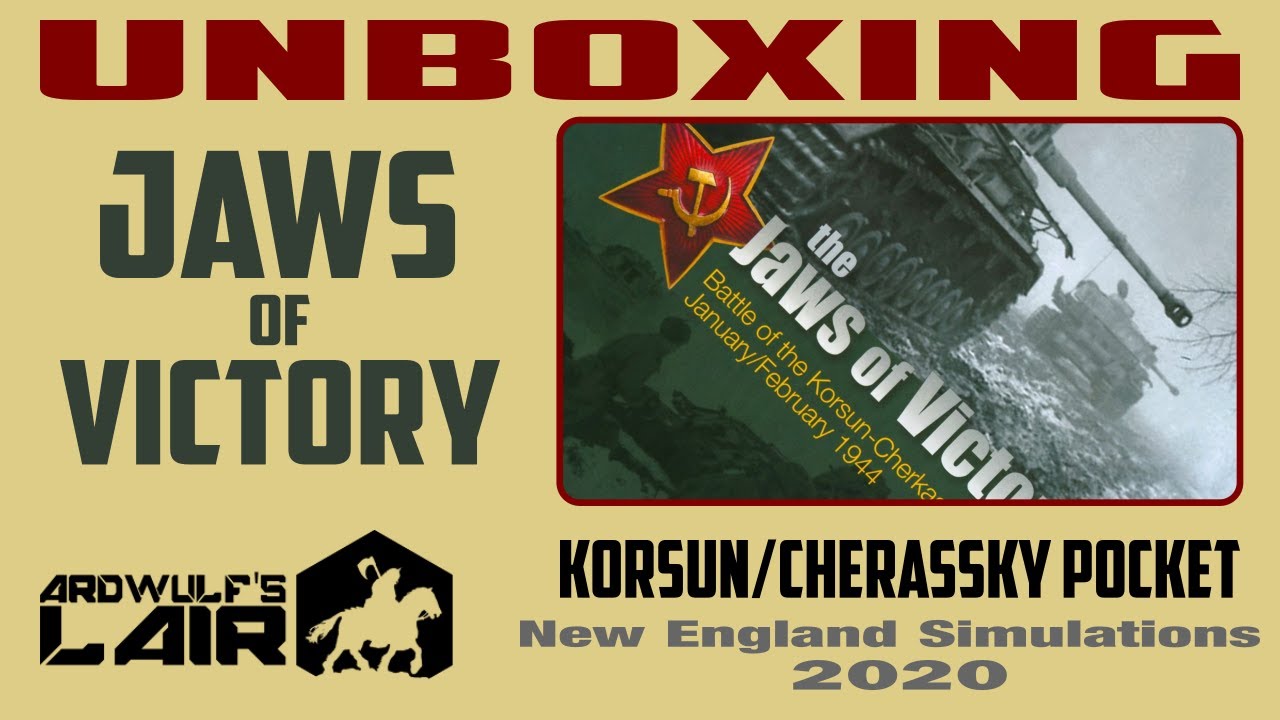 Unboxing Jaws of Victory (New England Simulations 2020)
