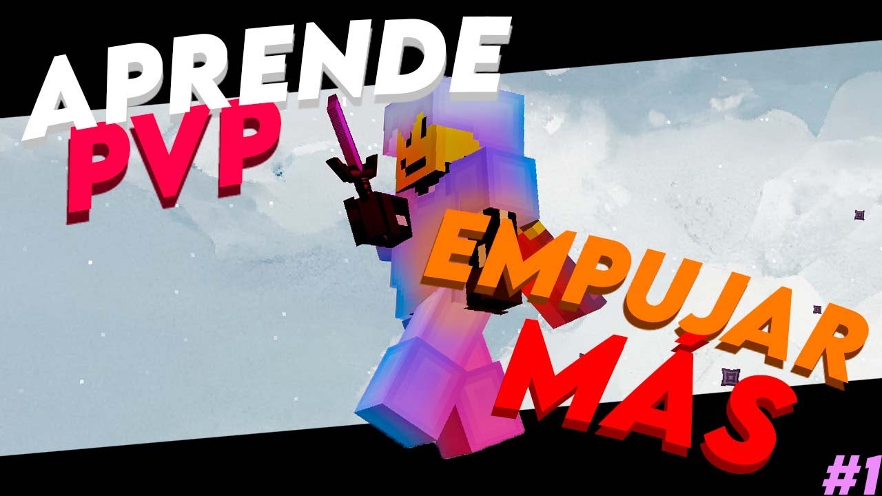 &iexcl;Empuja mucho a tus OPONENTES! 😱🥶 | Aprende PvP en espa&ntilde;ol #1: Empujar m&aacute;s