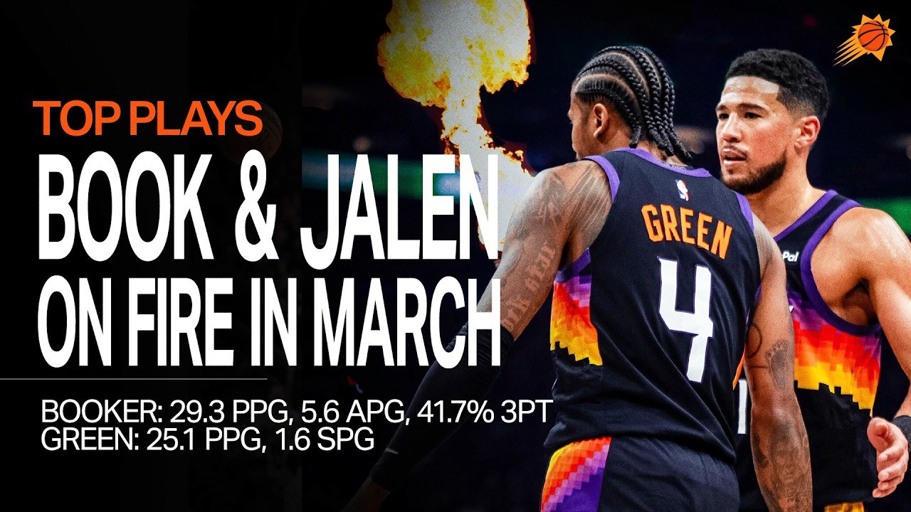TOP PLAYS from Jalen Green & Devin Booker through Mid-March | Phoenix Suns Player Highlights