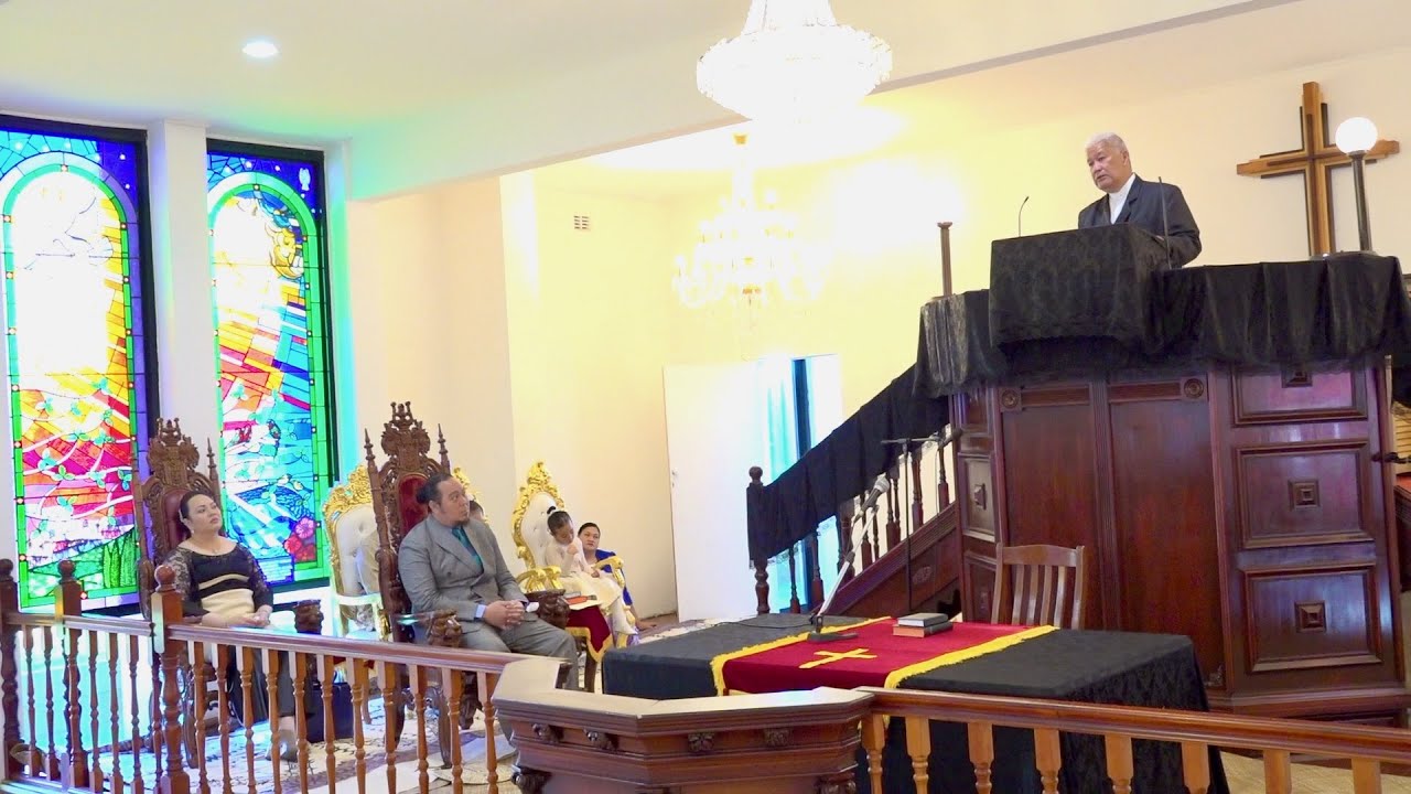 Good Friday Service: Church of Tonga: HRH The Crown Prince Tupouto'a 'Ulukalala: Siasi 'o Tonga NSW