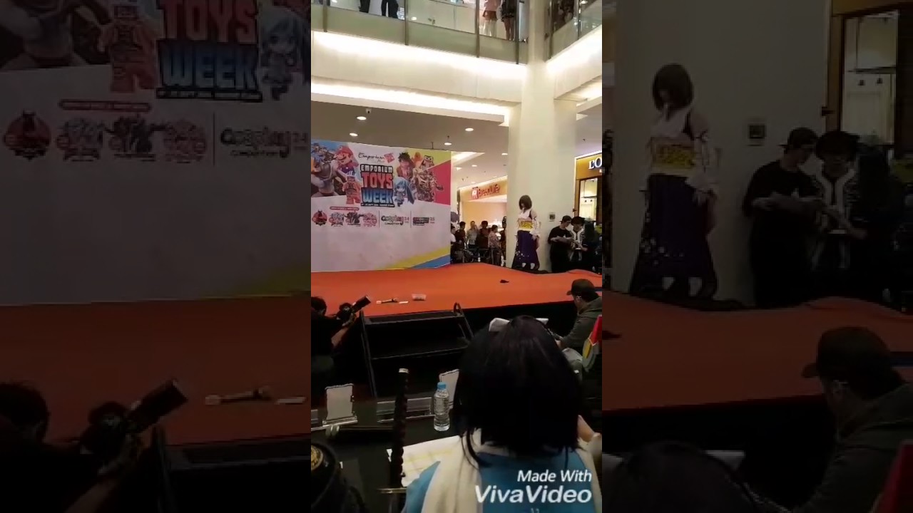 Final Fantasy X/X-2 Cosplay Performance - Summoner Yuna / Yuna Songstress