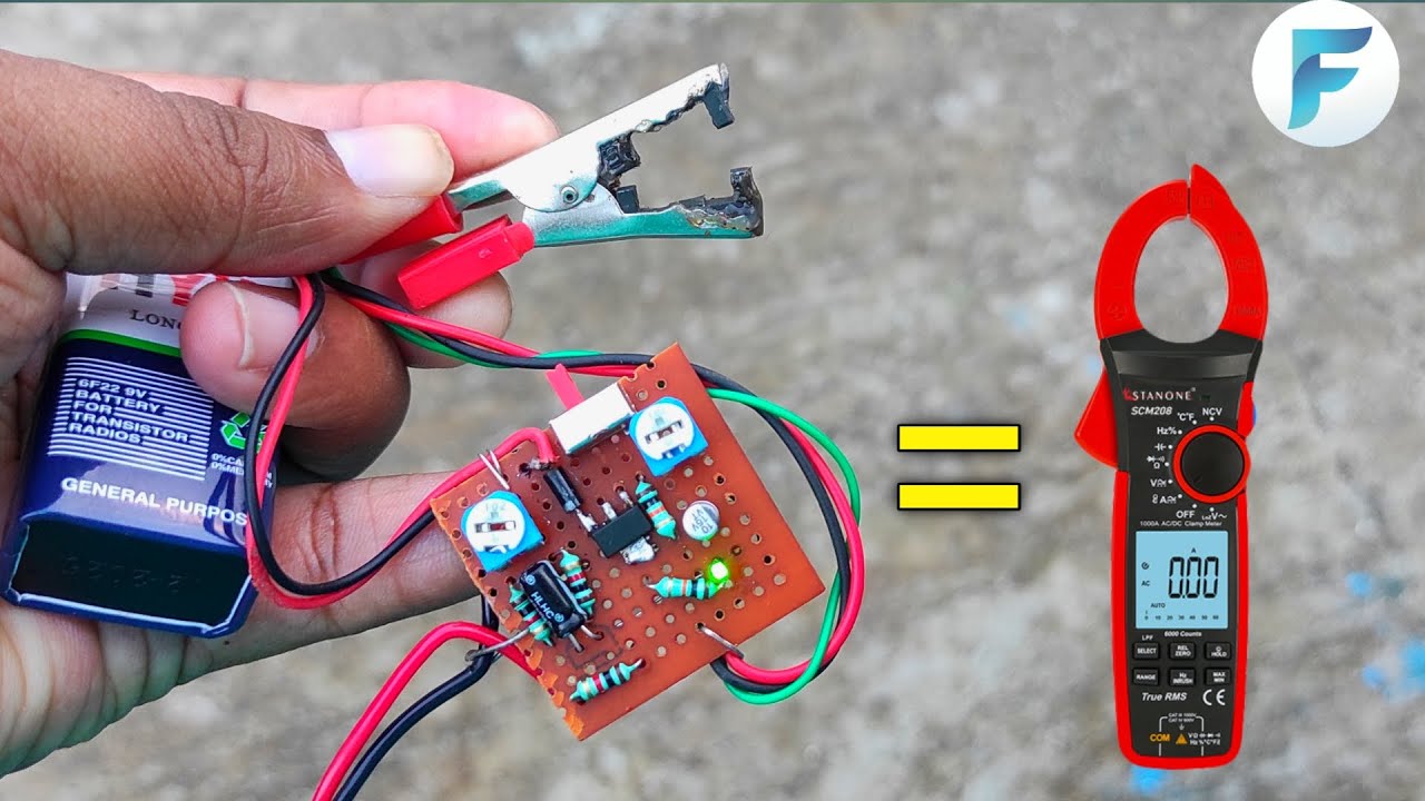 This simple MOD turns any Multimeter into a Clamp Meter