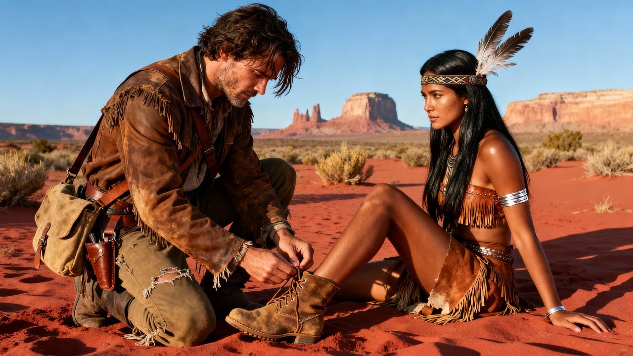 Её племя бросило воительницу Апачей умирать после потери ног — только ковбой пришёл на помощь!