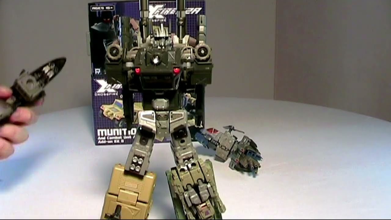 Transformers Fansproject X-Fire Colossus/Classic Bruticus Combination Review