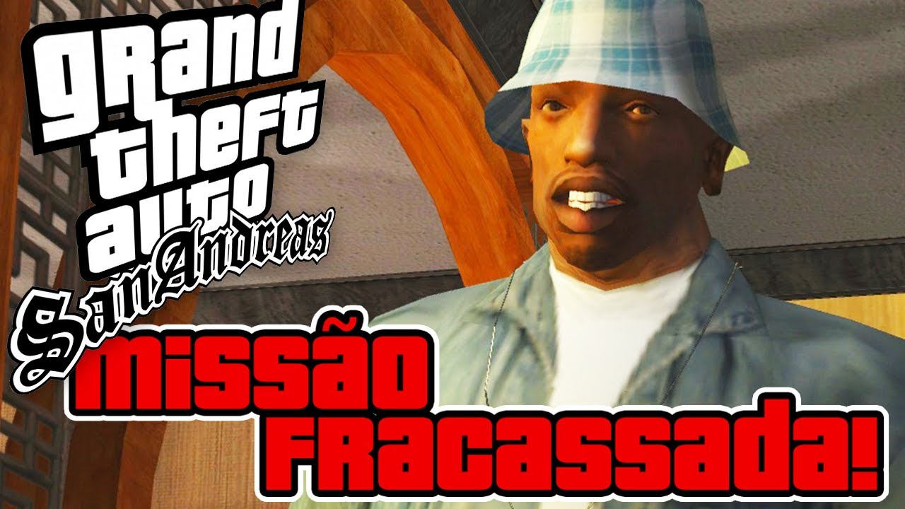 GTA SAN ANDREAS - Tentando e FRACASSANDO! - Ryder #23