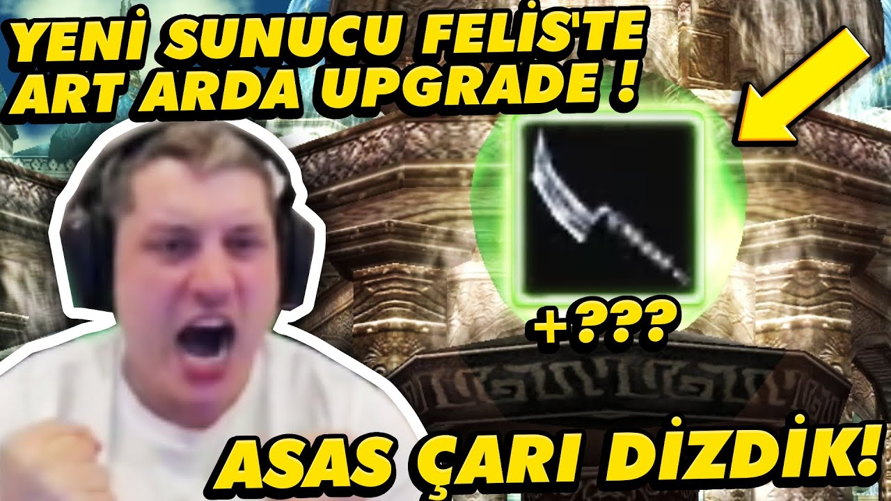 FELİS YENİ SUNUCU ASAS 2. GÜNDEN ELİT UPGRADE ! LEVO KNIGHT ONLINE