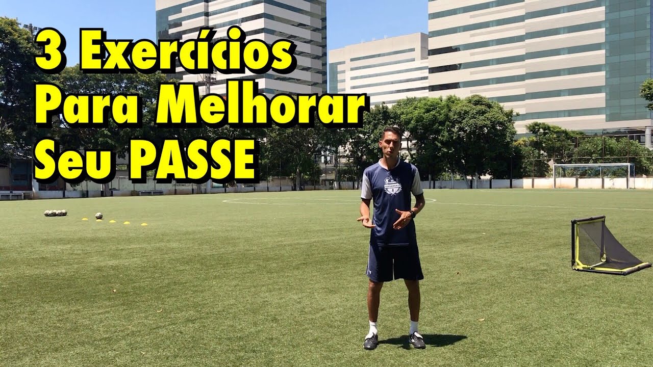 Exercícios para melhorar seu PASSE - Treino de Futebol