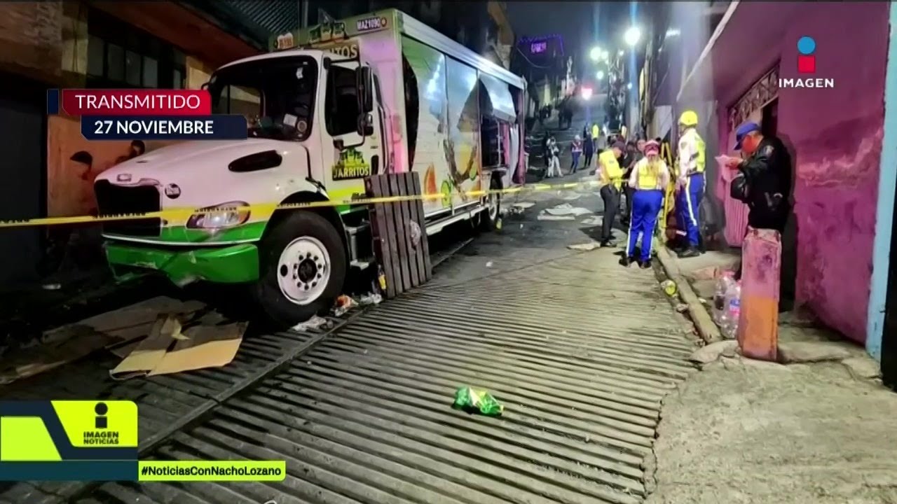 Pánico por accidente de camión en la "Bajada del Diablo" | Lo Mejor de Imagen Noticias