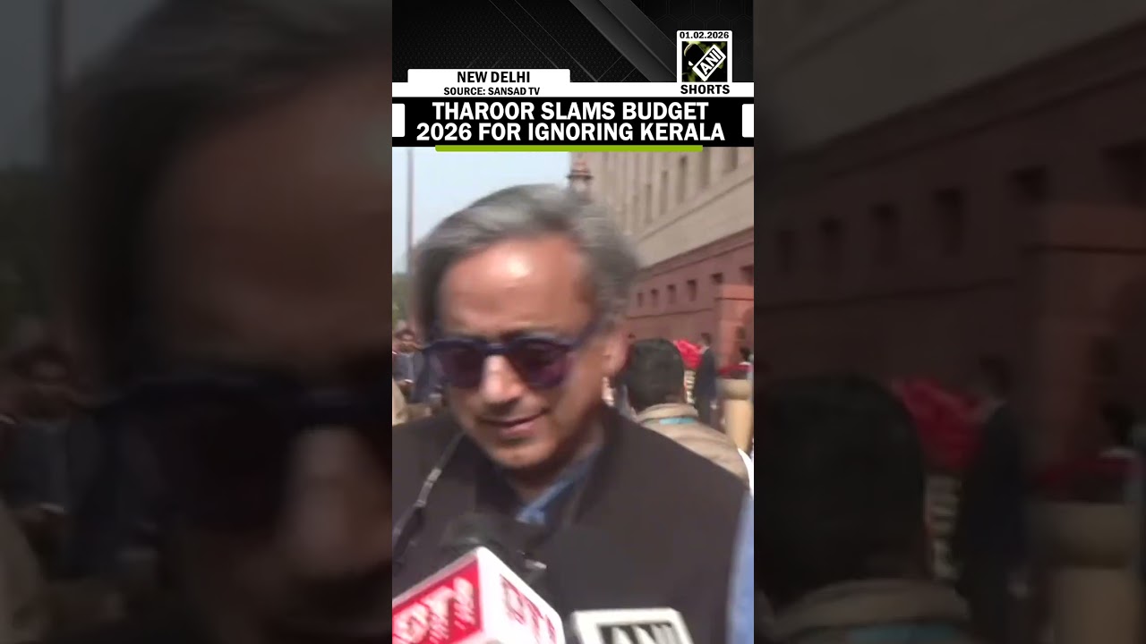 Shashi Tharoor slams Union Budget 2026 for ignoring Kerala, Expresses disappointment in fluent Hindi