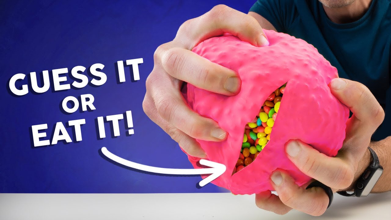 Guess What's INSIDE the Stress Ball or EAT It #5
