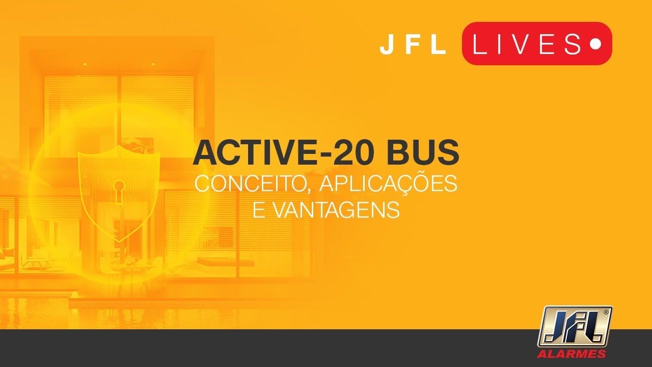 #1 Central de Alarme Monitorável Active-20 Bus