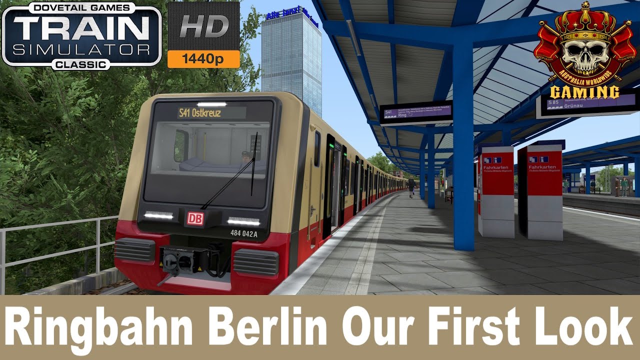 Train Simulator Classic - Ringbahn Berlin - Our First Look - BR 484 #Railway #dovetailgames