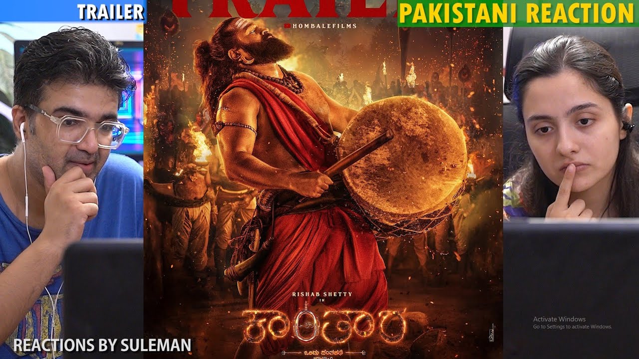 Pakistani Couple Reacts To Kantara Chapter 1 Trailer | Hindi | Rishab Shetty | Rukmini | Vijay K 