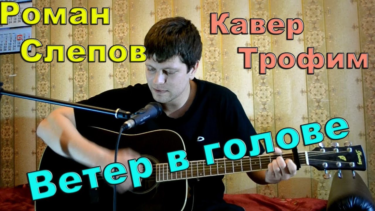 Трофим - ветер в голове (кавер под гитару) \ песни под гитару