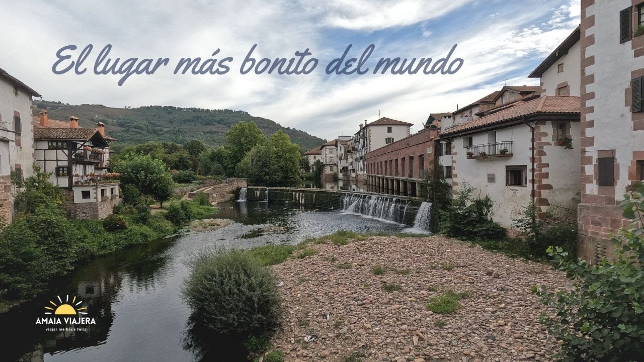 Elizondo, capital del valle del Baztán, Navarra, Euskal Herria; El lugar más hermoso del mundo ❤️🌎