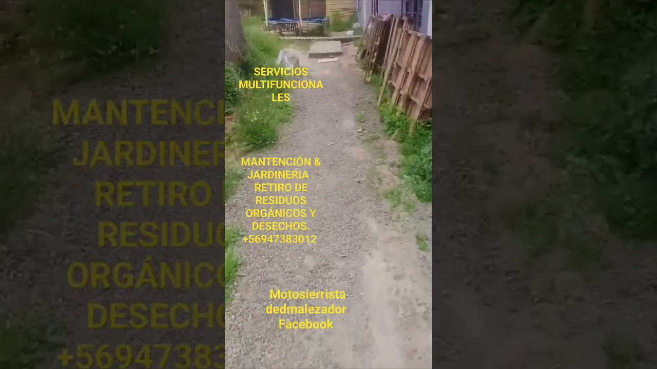 _•♻️SERVICIOS.MULTIFUNCIONALES🇨🇱🛻JARDINERIA & MANTENCIÓN ☎️+5694738012 FLETE•MUDANZA •RETIRO