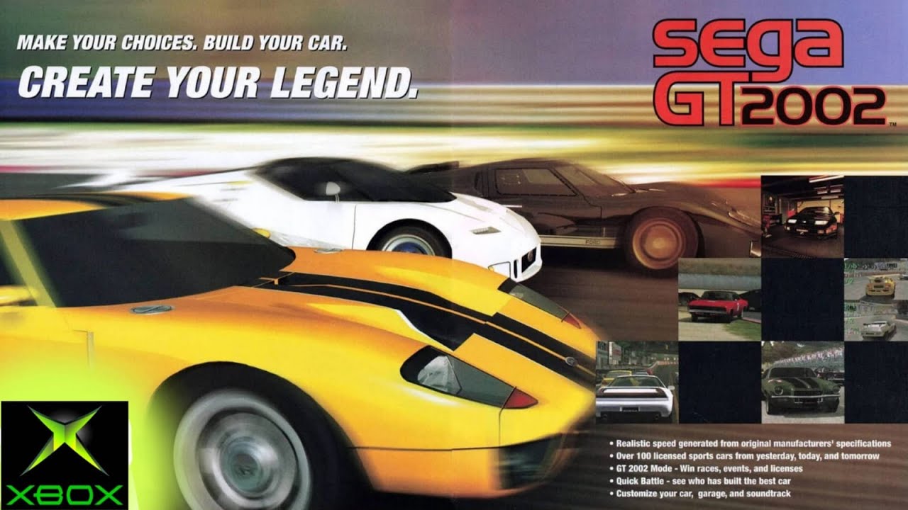 Sega GT 2002 на Xbox Original