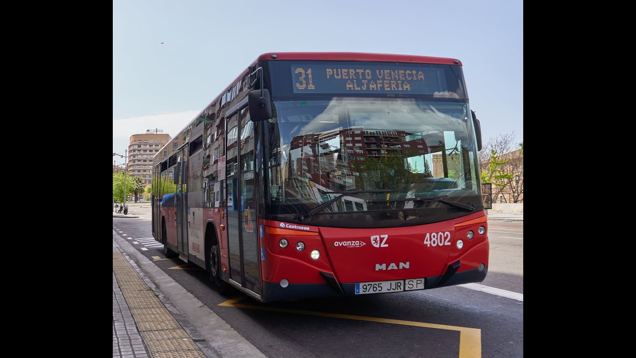 Zaragoza Bus: MAN NL-283F