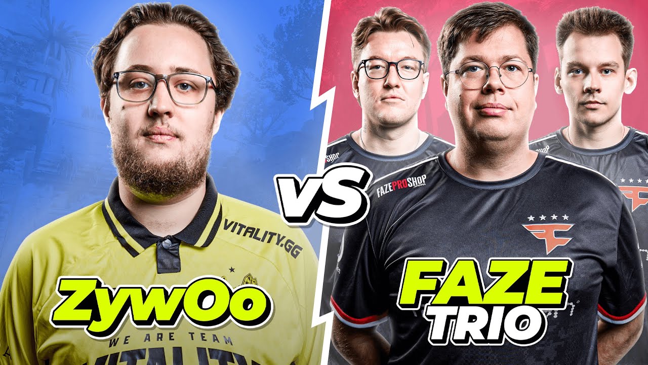 ZYWOO vs FAZE TRIO on Faceit with Utility Guide, Multi POV and Voice Comms (Ancient)