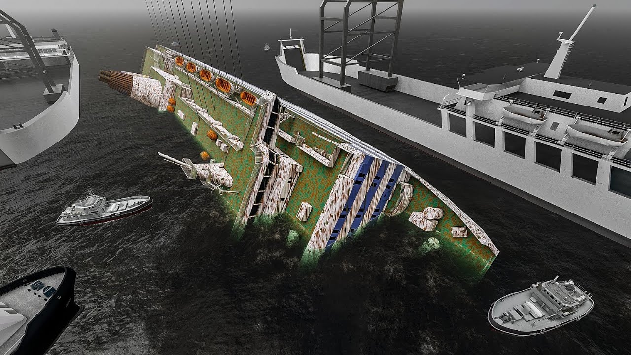 Lifting up MS Estonia