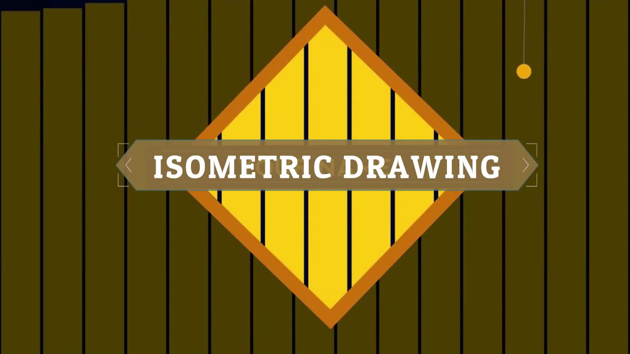 ISOMETRIC DRAWING - easy steps in drawing ISOMETRIC BOX.
